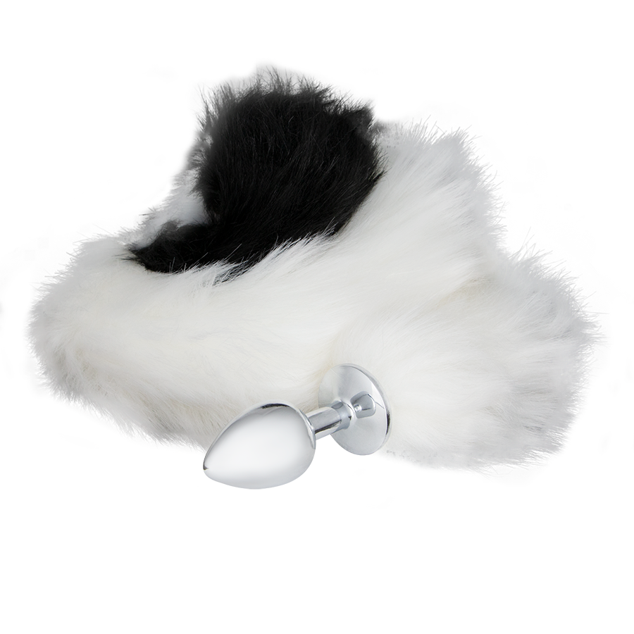 BLACK AND WHITE FOX
