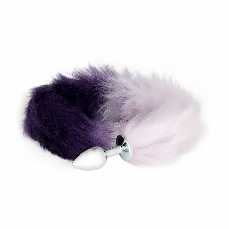 PURPLE AND WHITE FOX
