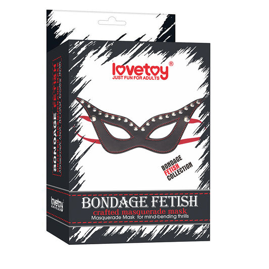 BONDAGE FETISH MASQUERADE MASK