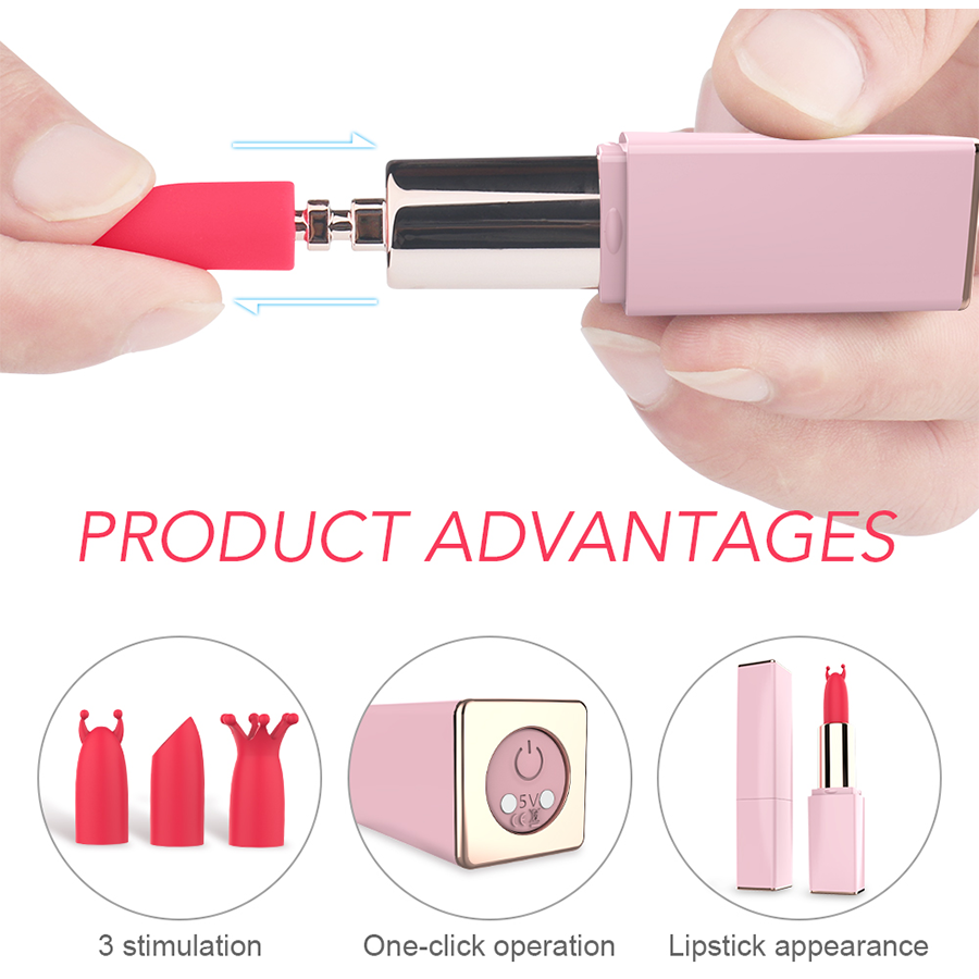 Mini Vibrador Labial Angel's Kiss