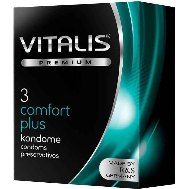 CONDÓN VITALIS COMFORT PLUS X 3