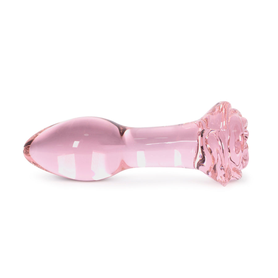 CLEAR ROSE GLASS