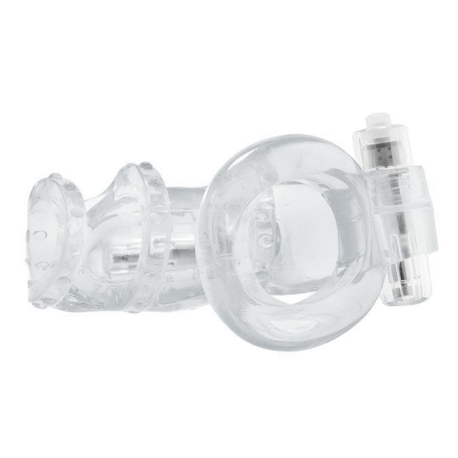 DUAL VIBRATING COCK CAGE