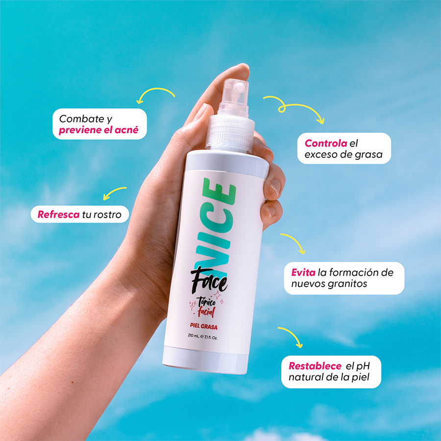 TONICO FACIAL X 210 ML NICE