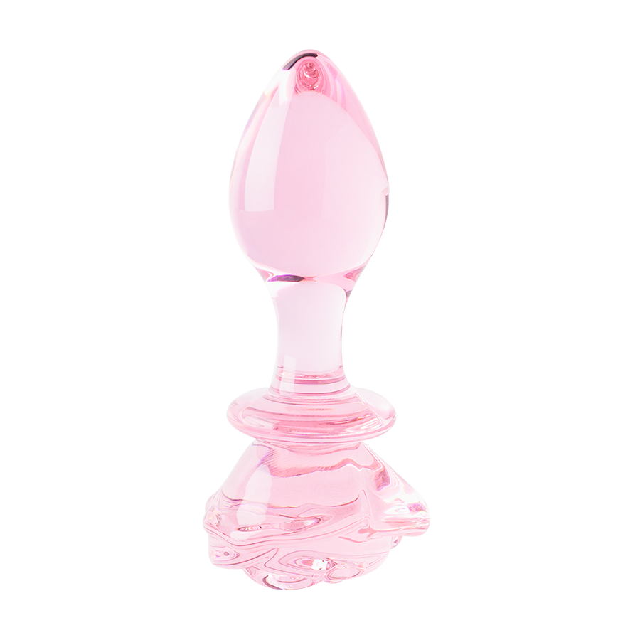 DILDO VIDRIO ROSA SMALL PINK