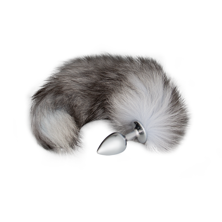 GRAY AND WHITE FOX