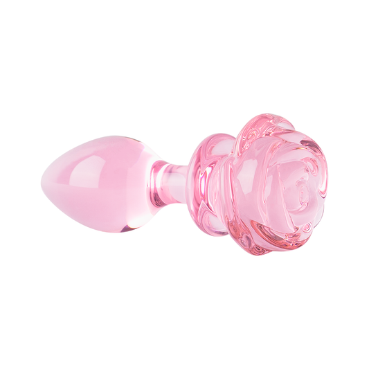 DILDO VIDRIO ROSA SMALL PINK