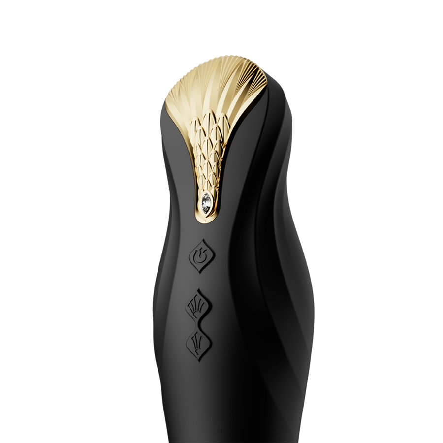 VIBRADOR KING OBSIDIAN BLACK