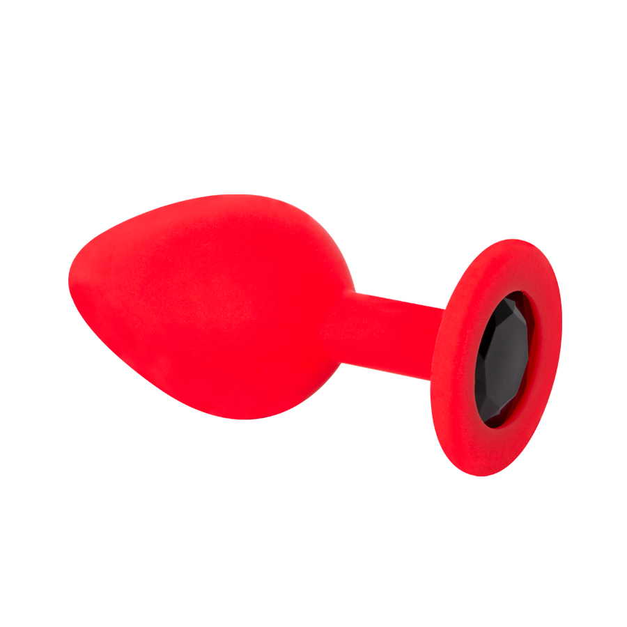 Plug Anal Squishy Gema Negra Talla M