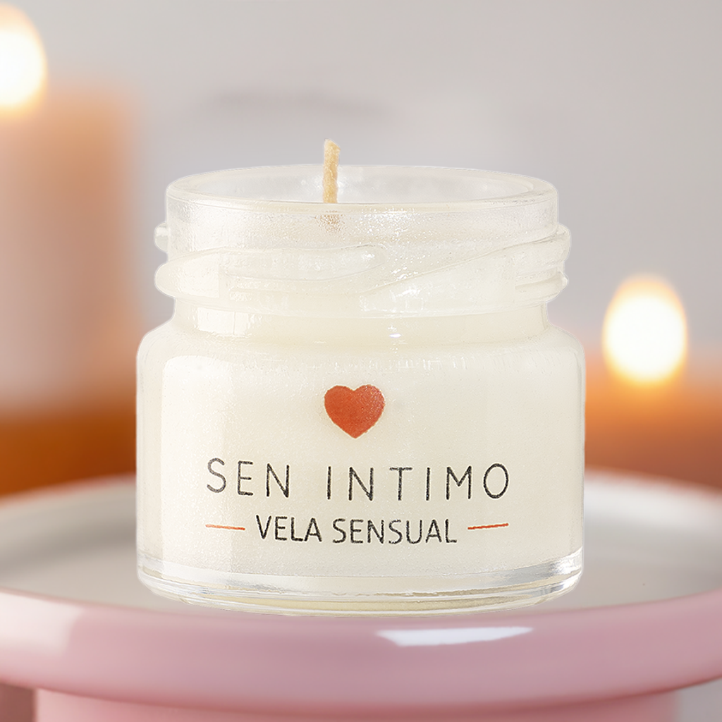Vela Sensual Masajes Pirámide x 25 ml by Sen Íntimo