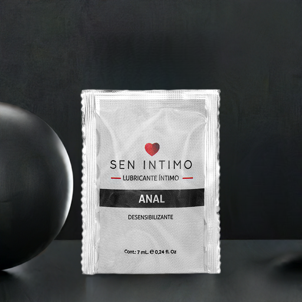 Lubricante Íntimo Anal Desensibilizante en Sachet x 7 ml  by Sen Íntimo