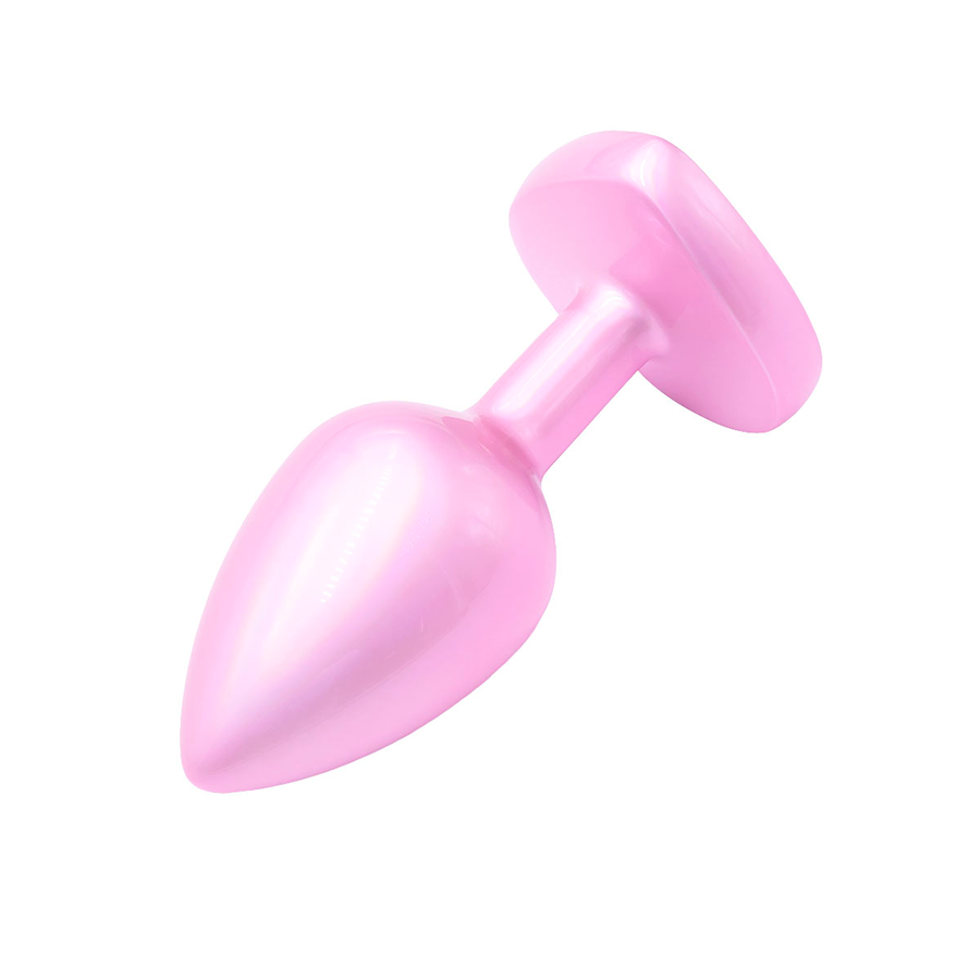 Lovers Anal Plug Pink Metal/Rose Talla S