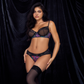 Conjunto 2 Piezas Con Varilla Negro Estampado