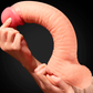 12" DUAL LAYERED  PLATINUM SILICONE COCK