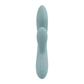Vibrador de Doble Estimulación Flexible Chika Gris Turquesa Controlado por APP Global By Svakom
