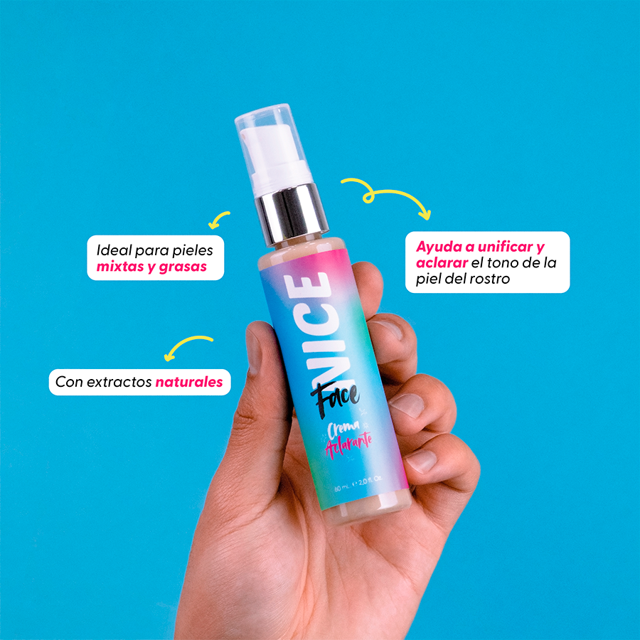 CREMA ACLARANTE X 60 ML NICE 