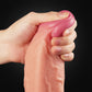 Dildo Realista 10" Dual Layer Platinum Silicone Cock