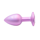 Jewelry Anal Plug Pink Metal/Pink Talla S