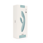 Vibrador de Doble Estimulación Flexible Chika Gris Turquesa Controlado por APP Global By Svakom
