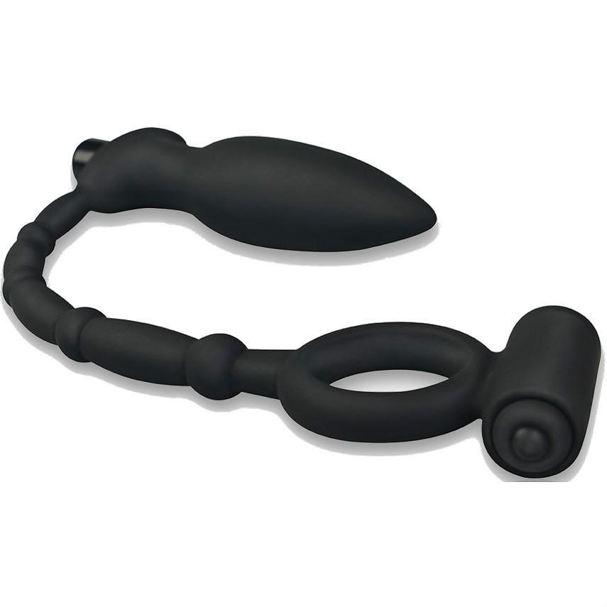 ASS KICKER VIBRATING PLUG COMBO