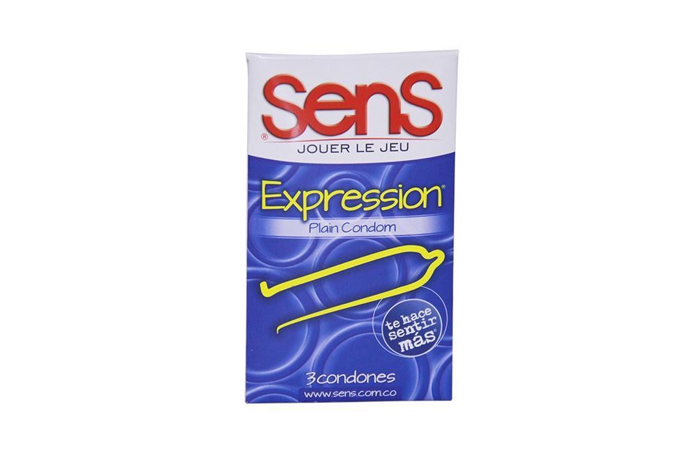 CONDÓN SENS EXPRESSION X 3
