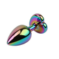Plug Anal Rainbow Heart Butt