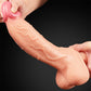 Dildo Realista 10" Dual Layer Platinum Silicone Cock
