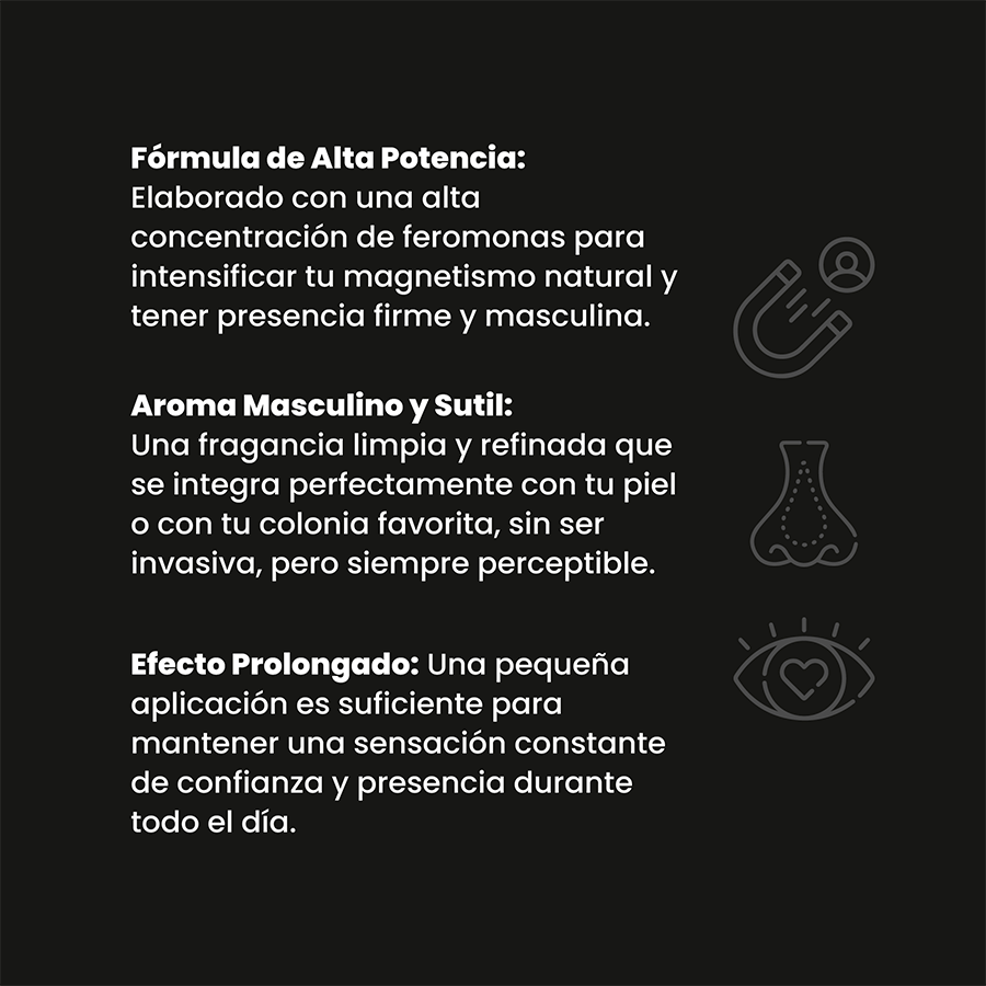 Pheromone Infused Parfum Vicious x 10 Ml Sen Intimo Usa