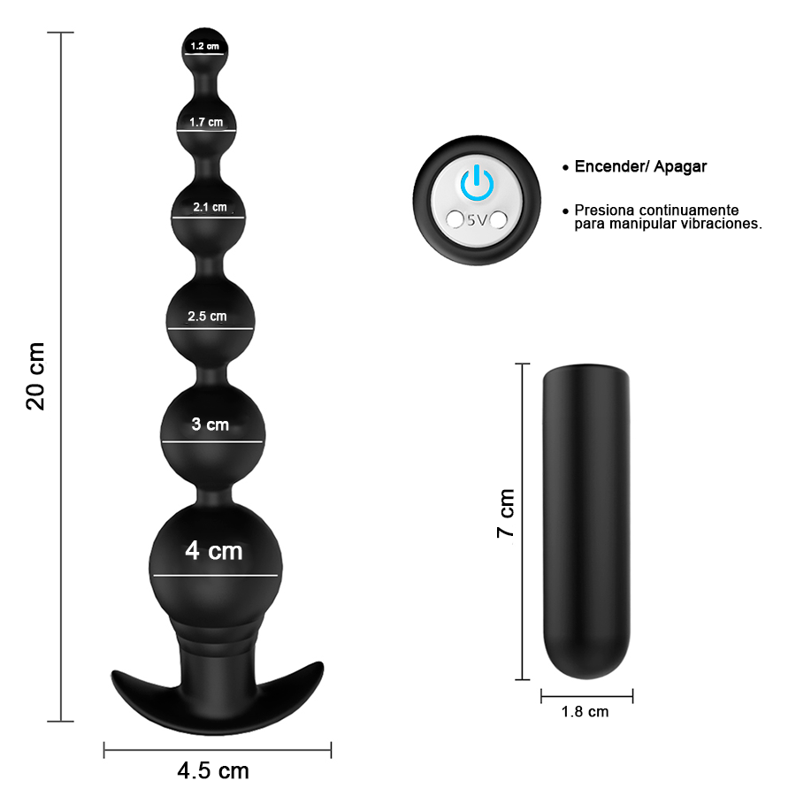 TOWER BOLAS ANALES + VIBRACIÓN