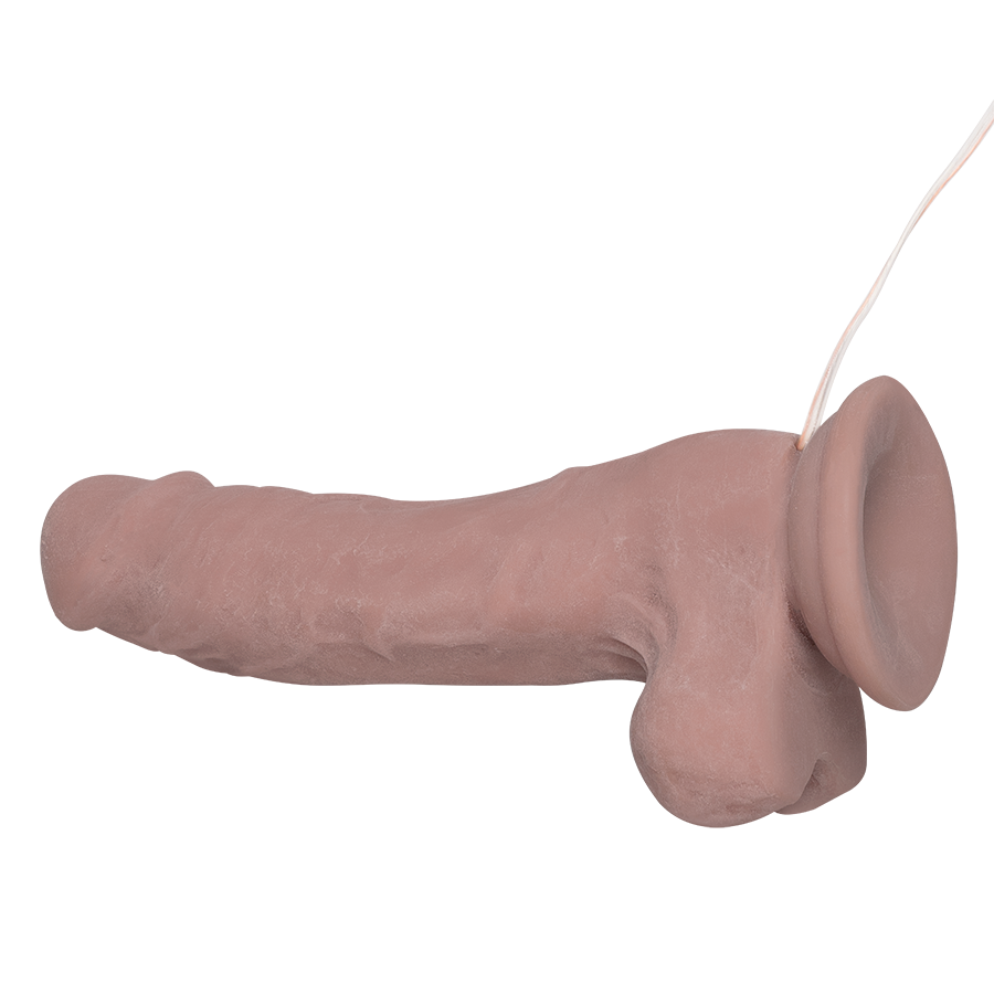 7' BEGINNERS DILDO VIBRATOR-FLESH