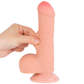 Dildo Realista 7'' Sliding Skin Dual Layer Dong
