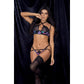 Conjunto 2 Piezas Con Varilla Negro Estampado