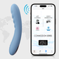 Vibrador para Punto G Ava NEO Azul Controlado por APP Global By Svakom