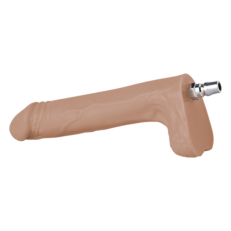 Dildo Paul Caramelo Compatible con Robbocock Machine