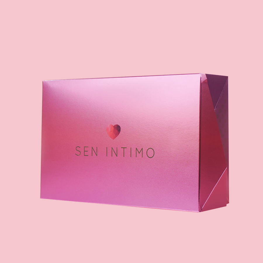 Caja Kit #2 Sen Intimo Rosada Metalica