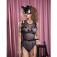 Conjunto Kitten Negro