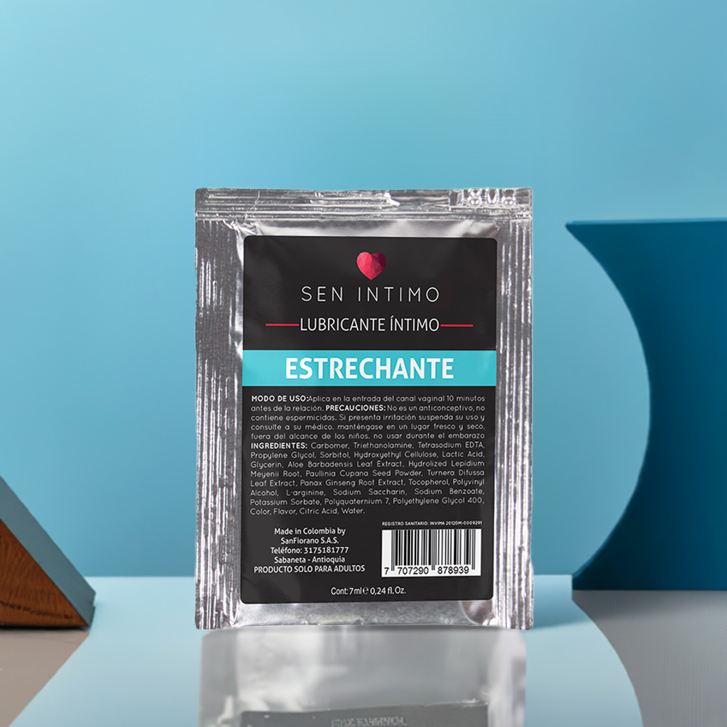 Lubricante Íntimo Estrechante Sachet x 7 ml by Sen Íntimo