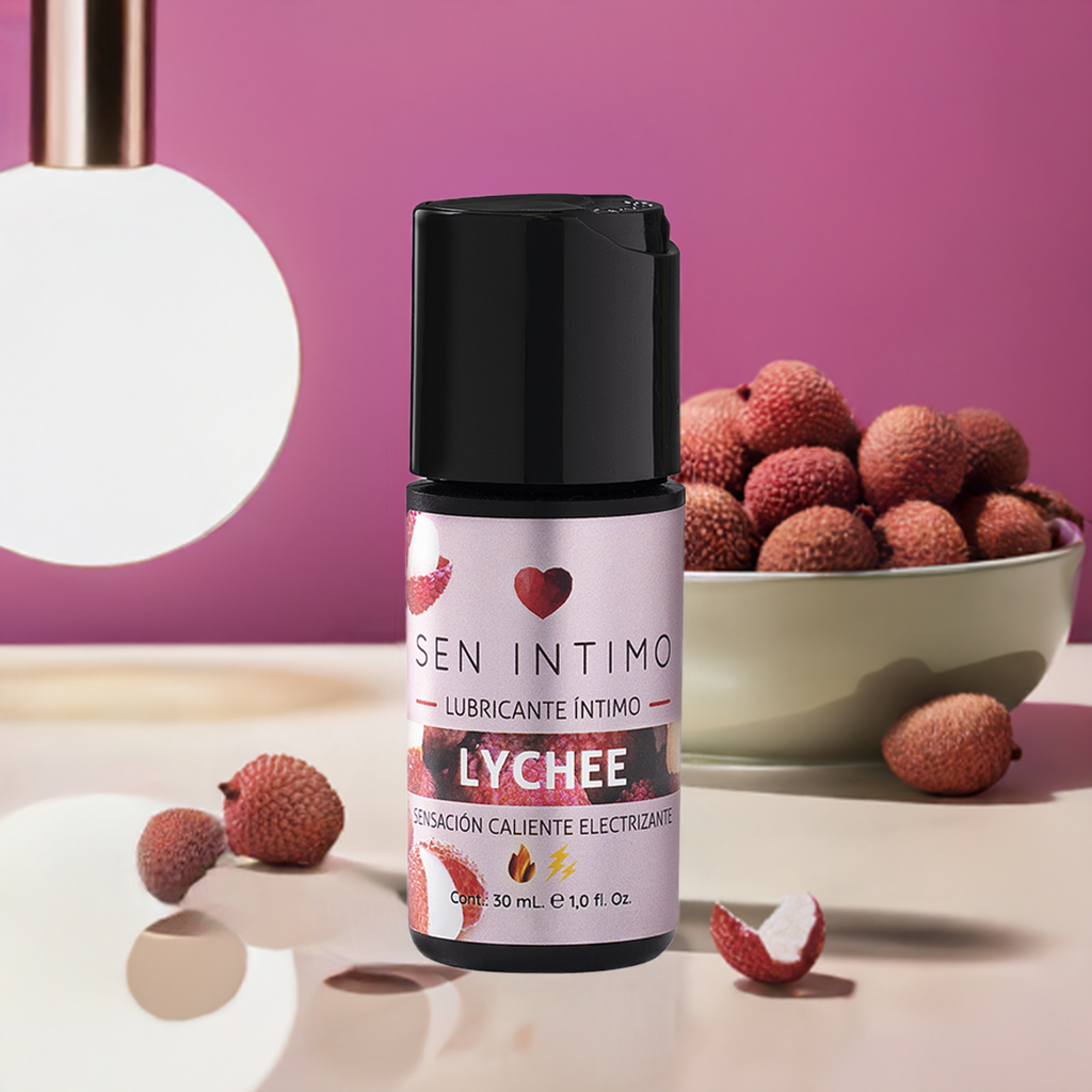 Lubricante Íntimo Lychee Sensación Caliente Electrizante x 30 ml by Sen Íntimo