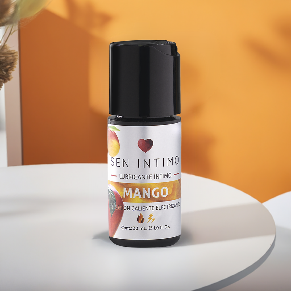 Lubricante íntimo Mango Sensación Caliente Electrizante X 30 ml by Sen Íntimo